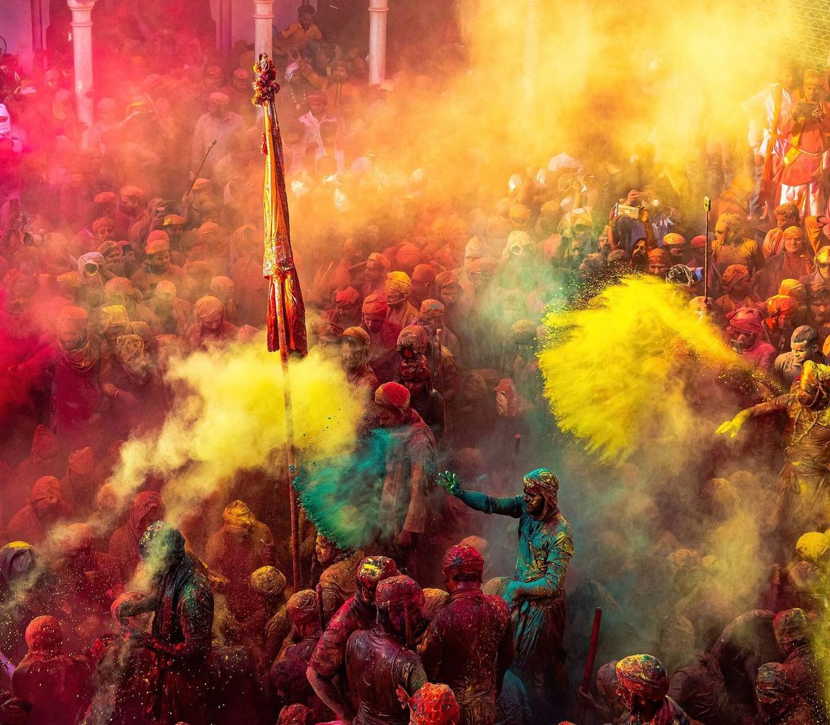 Holi festival of colors