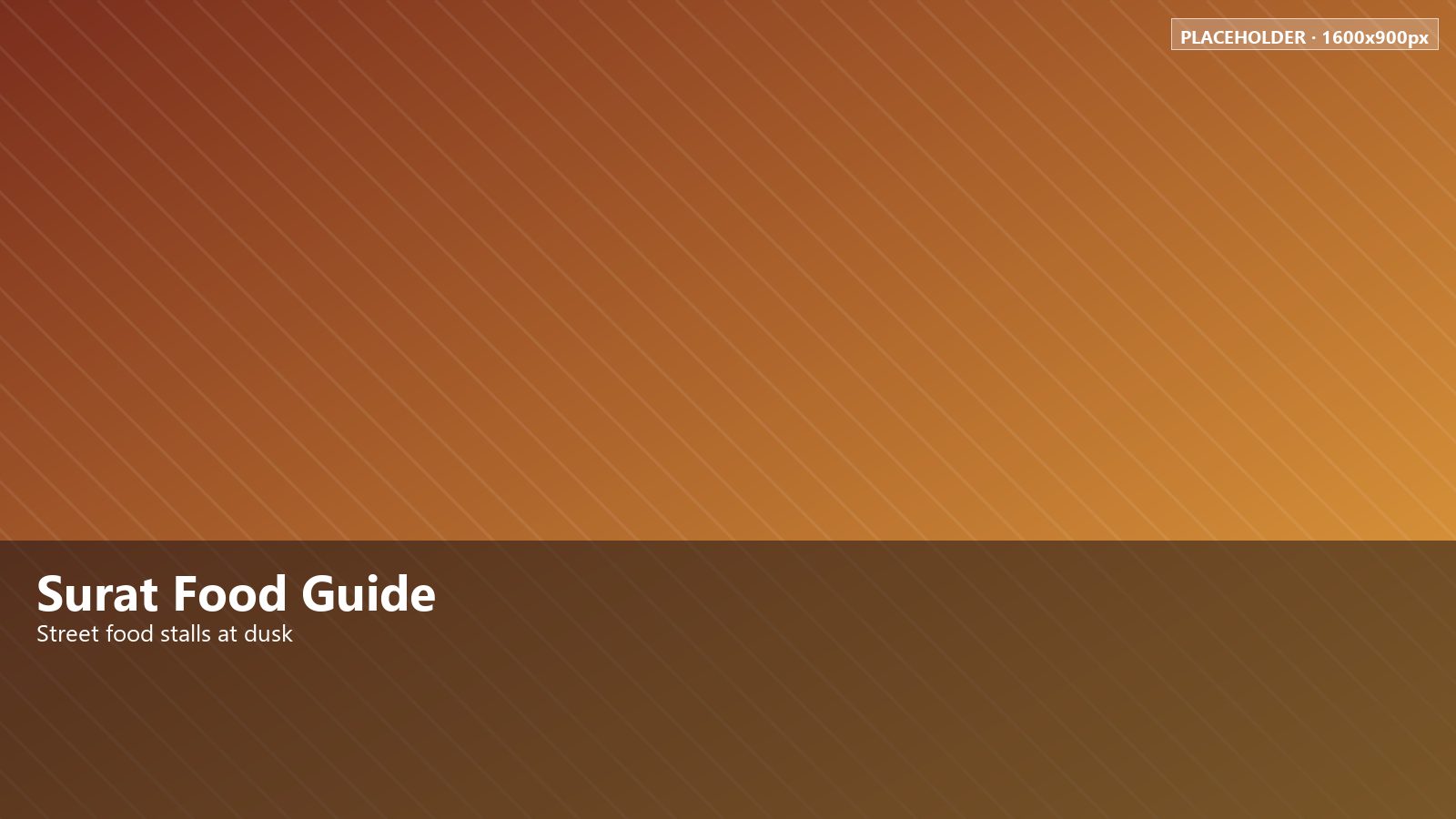 Surat food guide